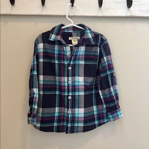 Boy’s 3T plaid button up.